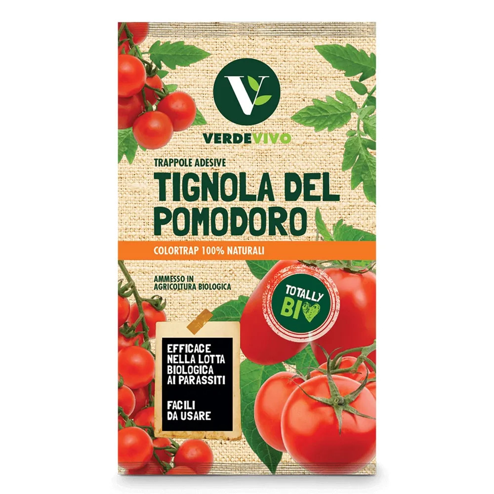 TRAPPOLA CROMOTROPICA ADESIVA TIGNOLE POMODORI - VERDE VIVO