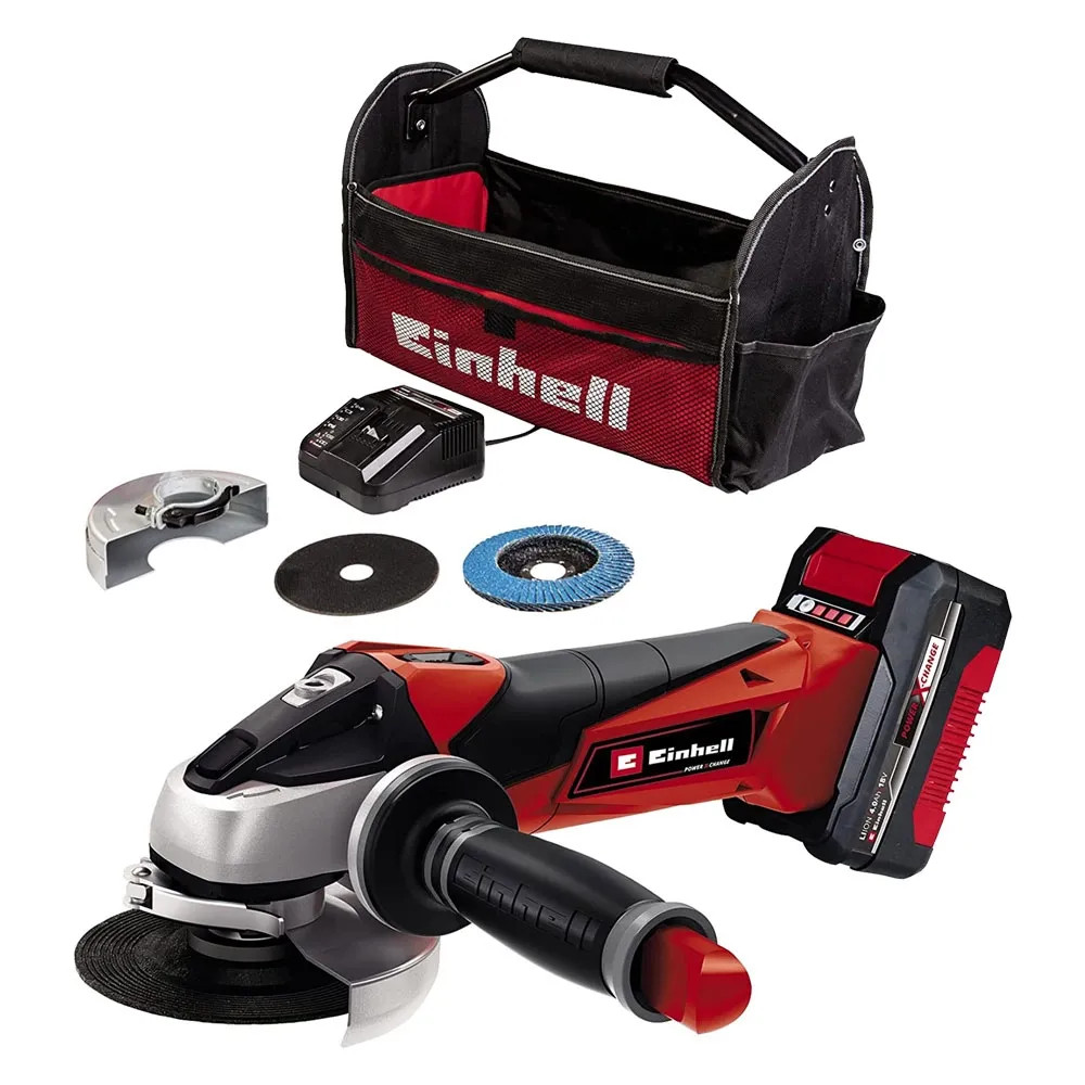 SMERIGLIATRICE ANGOLARE A BATTERIA 'TE-AG 115 LI' - EINHELL - Vista Principale