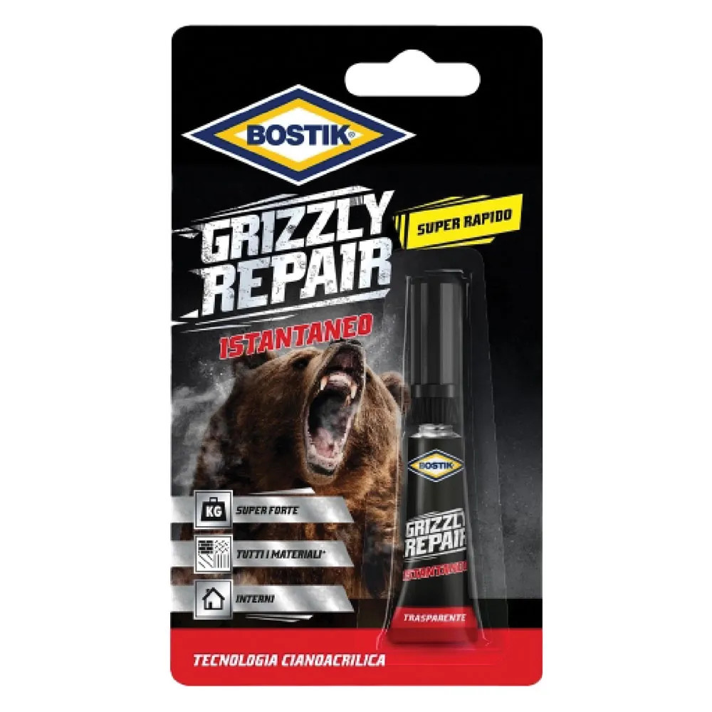 ADESIVO ISTANTANEO 'GRIZZLY REPAIR' - BOSTIK - Vista Principale