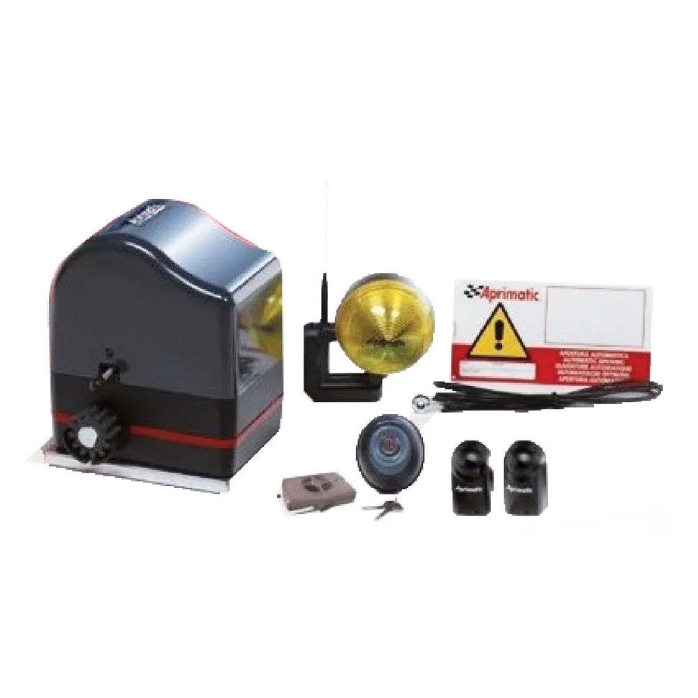 KIT AUTOMAZIONE CANCELLI ANTE SCORREVOLI 'HOCKENHEIM ONDA 624' - APRIMATIC