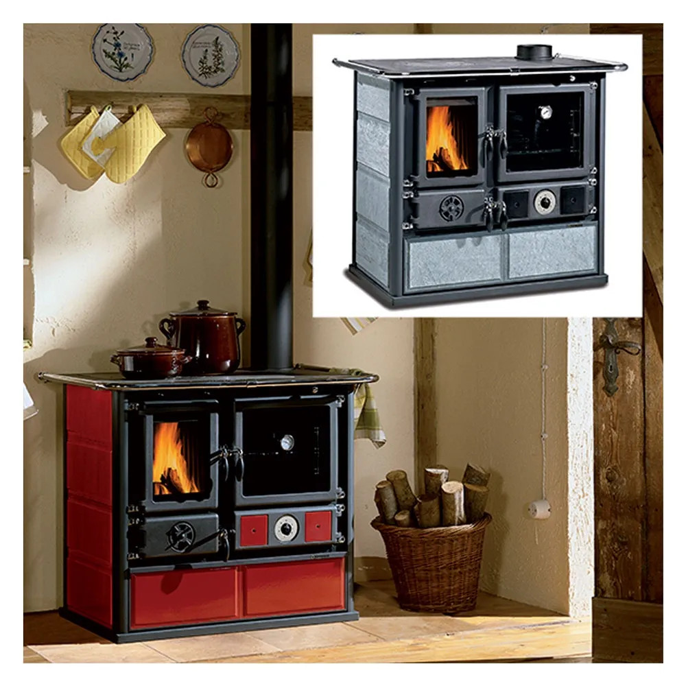 TERMOCUCINA A LEGNA 'TERMOROSA DSA 4.0' - NORDICA EXTRAFLAME