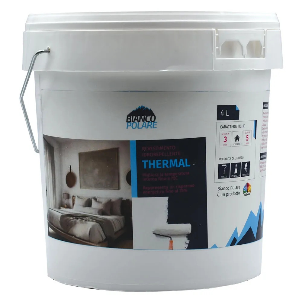 RIVESTIMENTO IDROREPELLENTE 'THERMAL' - BIANCO POLARE
