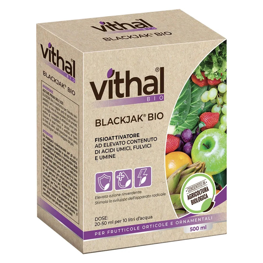 CONCIME ORGANICO FISIOATTIVATORE 'BLACKJAK BIO' - VITHAL