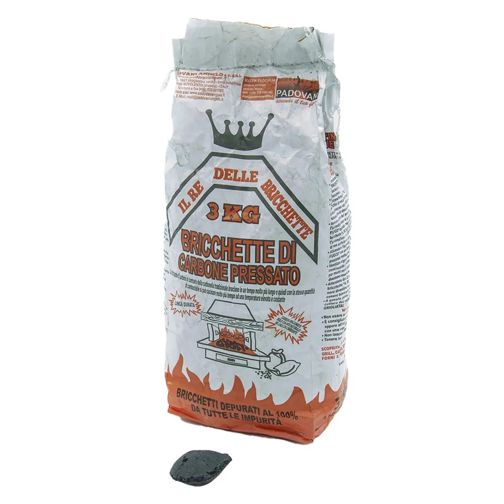 CARBONE VEGETALE PER GRILL 'BRIQUETTE' - Senza Marca - Vista Principale
