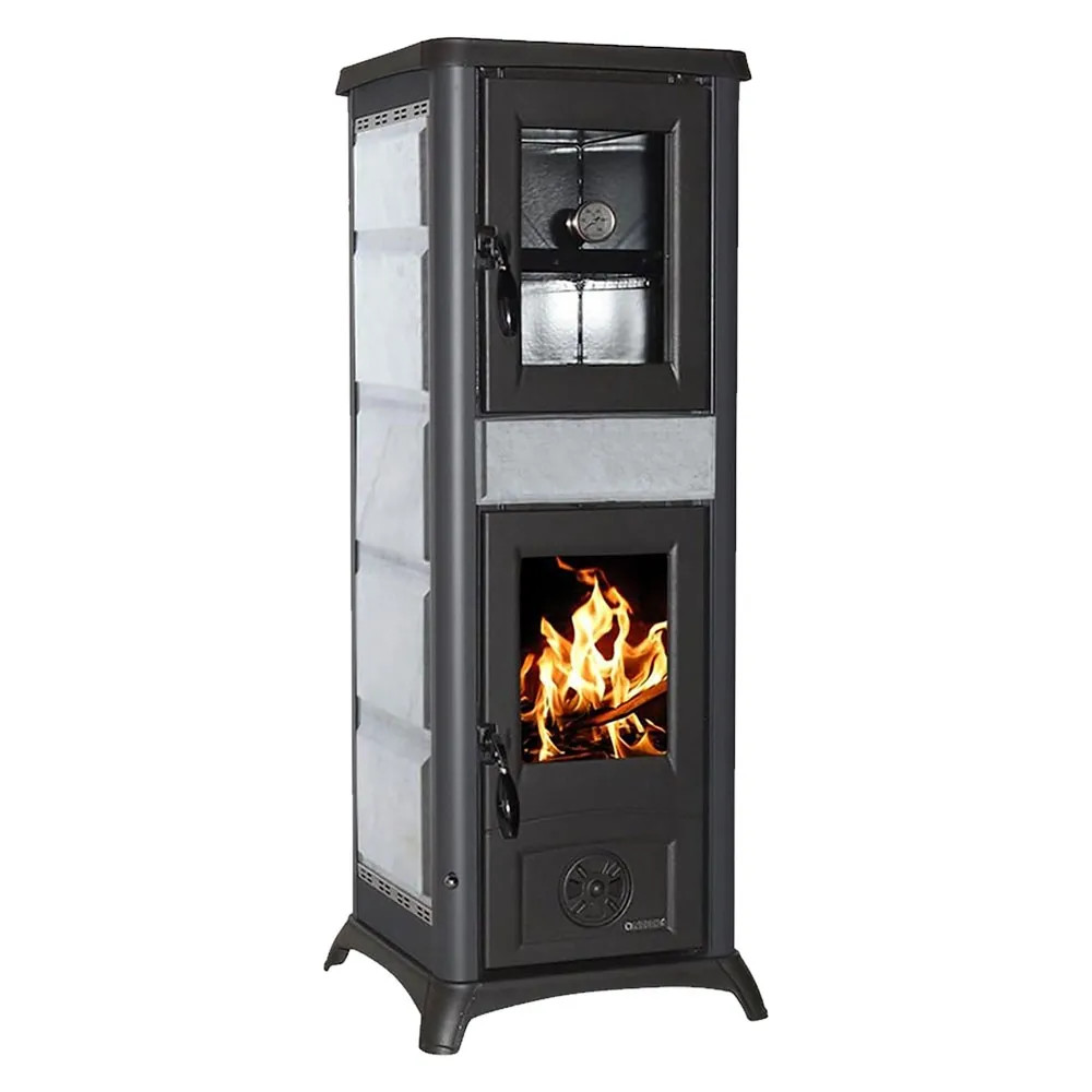 STUFA A LEGNA 'GEMMA FORNO 5.0' - NORDICA EXTRAFLAME - Vista Principale
