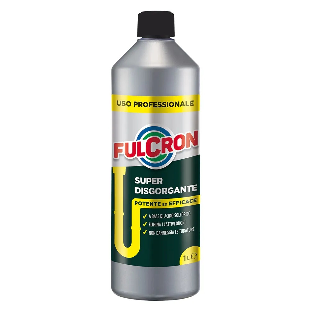 DISGORGANTE LIQUIDO PROFESSIONALE PER TUBATURE 'FULCRON' - AREXONS - Vista Principale