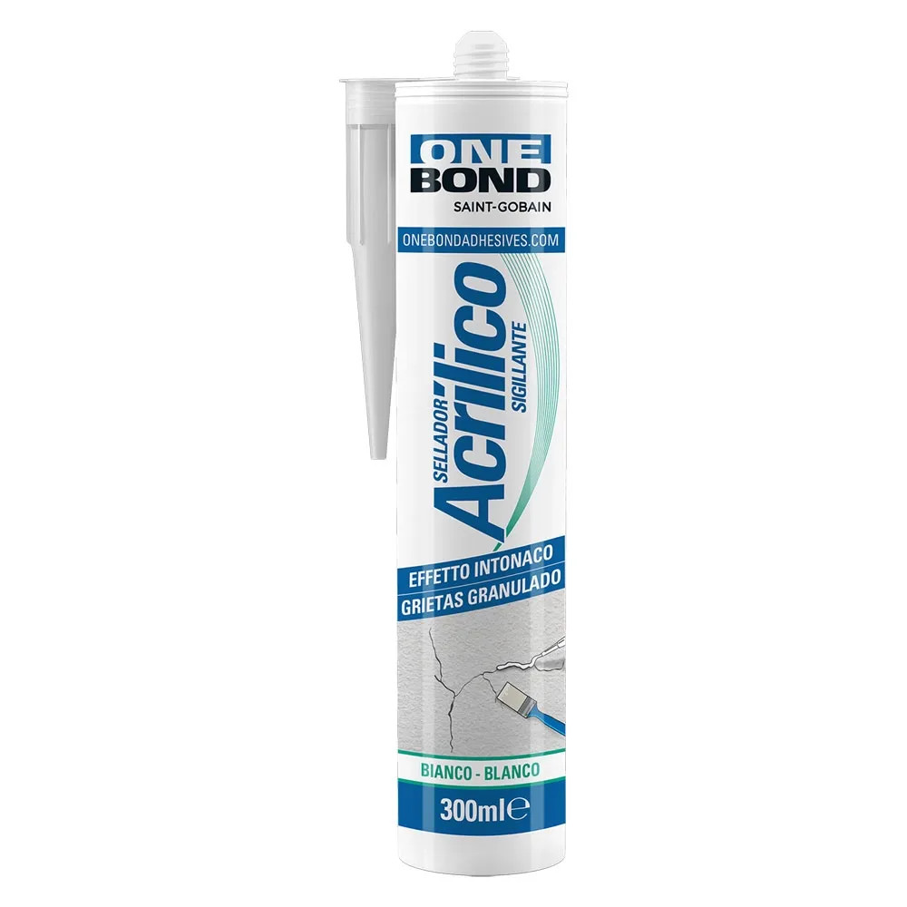 SILICONE ACRILICO EFFETTO RUVIDO bianco - ONEBOND
