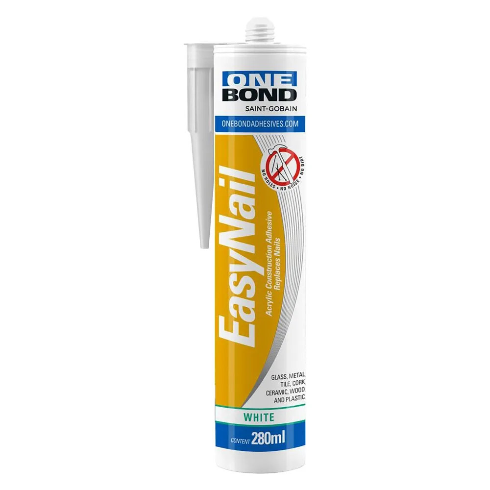 SILICONE ACRILICO CARTONGESSO E DECORAZIONI 'EASY NAIL' - ONEBOND