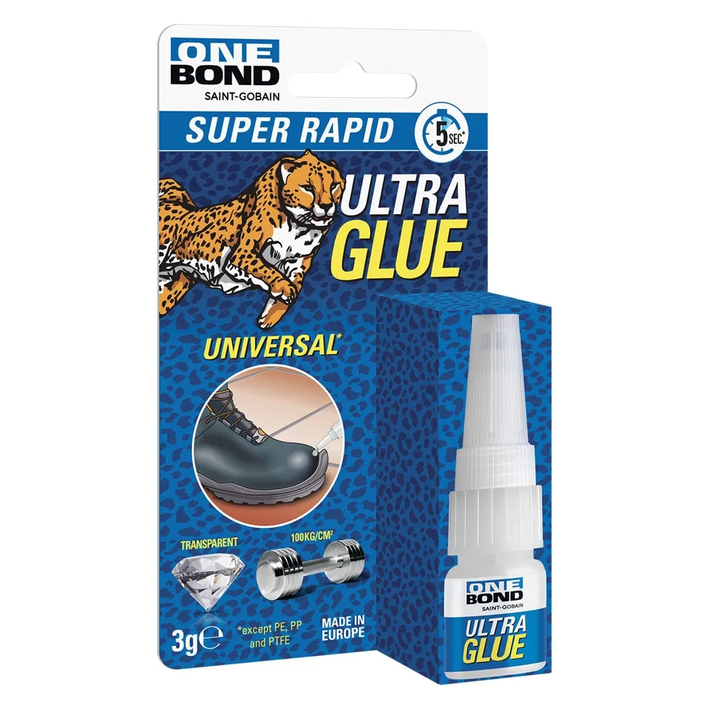 ADESIVO ISTANTANEO UNIVERSALE GEL 'ULTRA GLUE UNIVERSAL GEL' - ONEBOND
