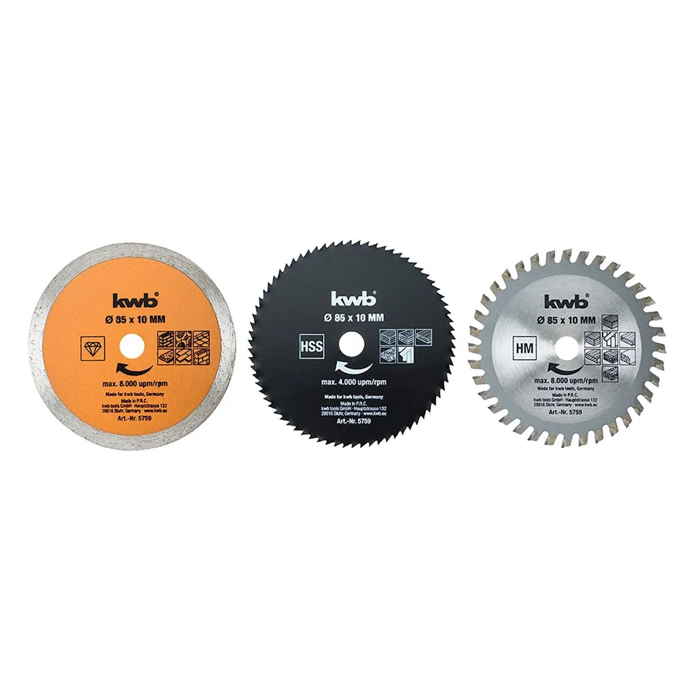 SET LAME PER MINI SEGA CIRCOLARE - EINHELL - Vista Principale