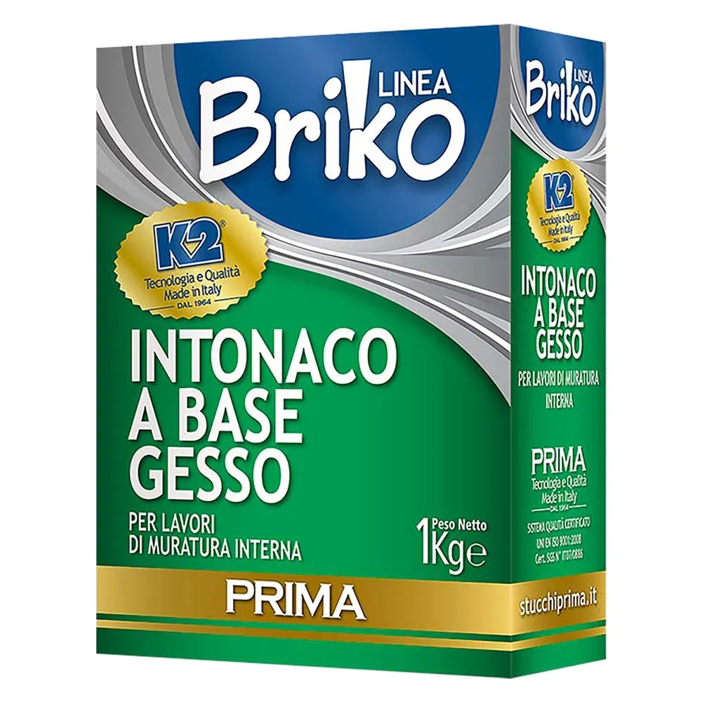 INTONACO BASE GESSO 'BRIKO K2' - K2 - Vista Principale