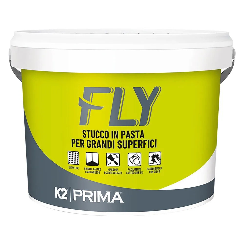STUCCO IN PASTA GRANDI SUPERFICI 'FLY' - K2 - Vista Principale