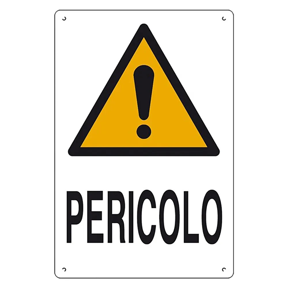 CARTELLO 'PERICOLO' - EUROSIGNALS - Vista Principale