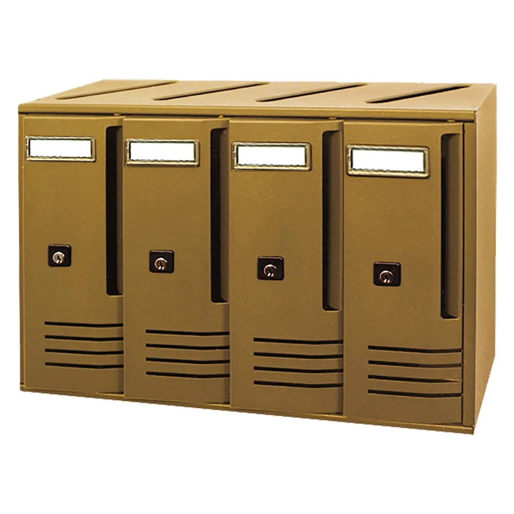 CASSETTA POSTALE SERIE 'CUBO' C5 - ALUBOX - Vista Principale