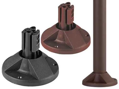 BASI P/PALI LAMPIONI GLOBO CORTEN - Senza Marca - Vista Principale