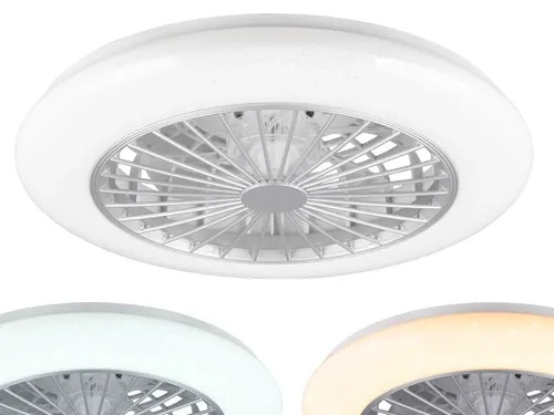 PLAFONIERE LED TRIO C/VENTIL. STRALSUND - Senza Marca - Vista Principale