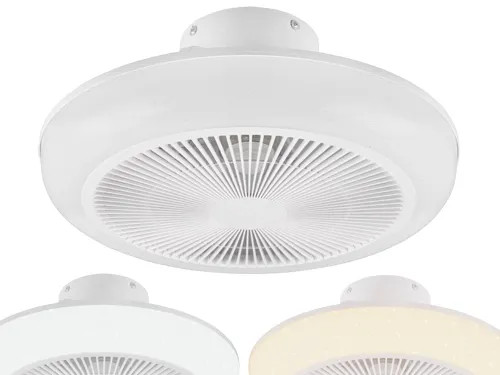 PLAFONIERE LED TRIO C/VENTILATORE MJOLBY - Senza Marca - Vista Principale