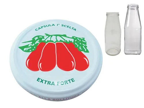 TAPPI POMODORO VASI VETRO CF.100PZ MM.63 - Senza Marca - Vista Principale