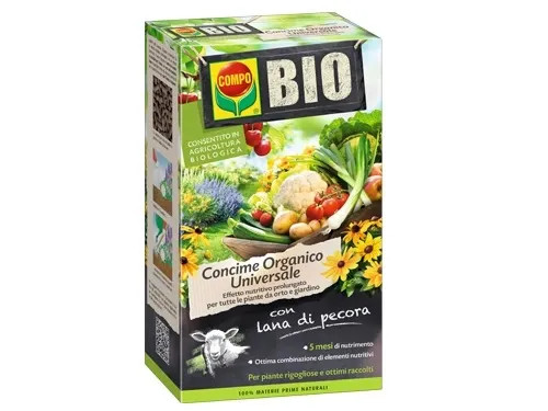 CONCIME COMPO BIO C/LANA DI PECORA - Senza Marca - Vista Principale