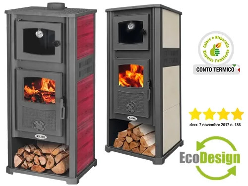 STUFE KALOROSA C/FORNO CREMA - Senza Marca - Vista Principale