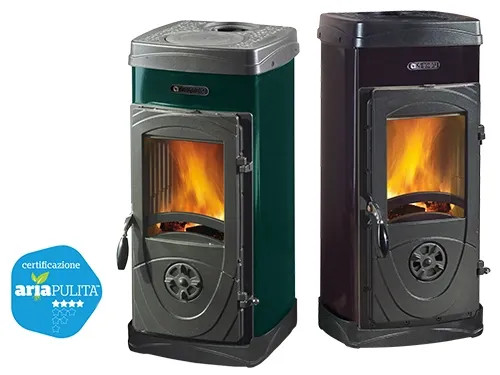 STUFE BRUCIATUTTO A LEGNA SUPER JUNIOR - NORDICA EXTRAFLAME