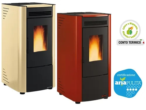 STUFE A PELLET KETTY EVO 2.0 - NORDICA EXTRAFLAME