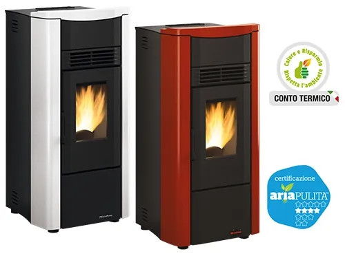 STUFA A PELLET GIUSY EVO 2.0 - NORDICA EXTRAFLAME - Vista Principale