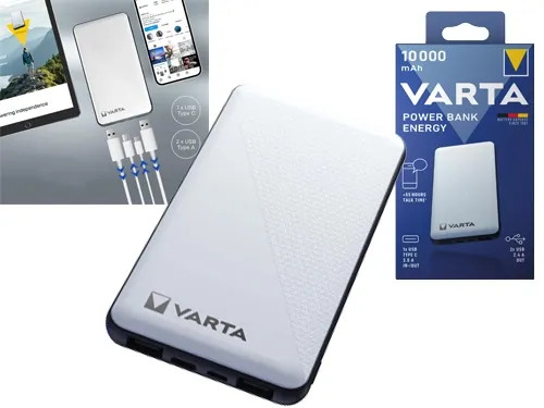 POWER BANK ENERGY VARTA 10000MAH - Senza Marca - Vista Principale