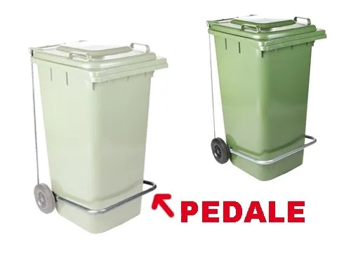PEDALI P/BIDONI C/RUOTE LT.240 - Senza Marca - Vista Principale
