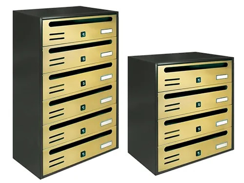 BLOCCHIERE CUBO ORO ORIZZ - Senza Marca - Vista Principale