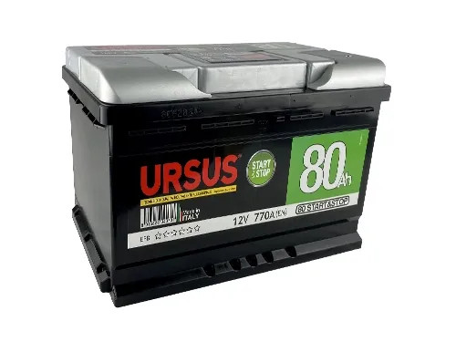 BATTERIE AUTO URSUS START&STOP 80AH - Senza Marca - Vista Principale