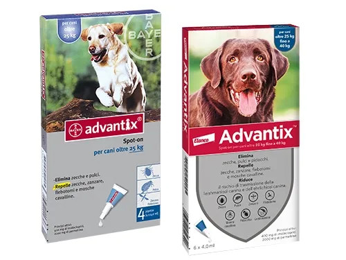 ADVANTIX CANI 25KG - Senza Marca - Vista Principale