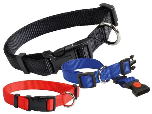 COLLARI CAMON SGANCIO P/CANI ROSSO - Senza Marca - Vista Principale