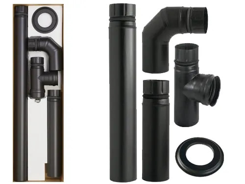 KIT TUBI ALA PELLET ECO X STUFE - Senza Marca - Vista Principale