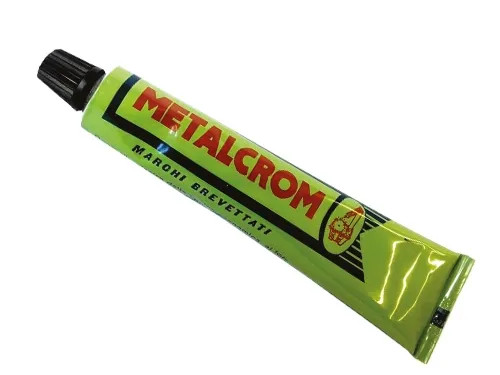 PASTA CROMO ALLUMINIATA IN TUBETTI - Senza Marca - Vista Principale