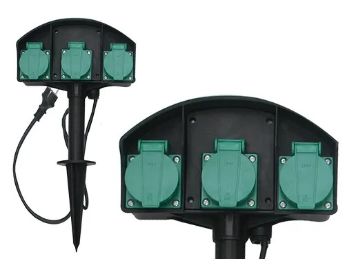 PALINE ELETTRICHE CON PUNTALE 3 PRESE - Senza Marca - Vista Principale
