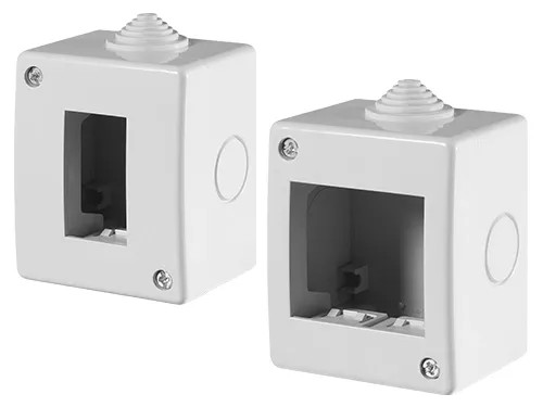 SCATOLE PORTAFRUTTI IP40 1 P. - Senza Marca - Vista Principale