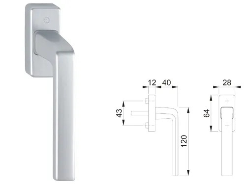 MARTELLINE DUBLIN CROMO SATINATO - Senza Marca - Vista Principale