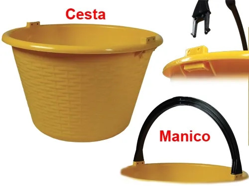 MANICI PLASTICA P/CESTE PESANTI P41001 - Senza Marca - Vista Principale