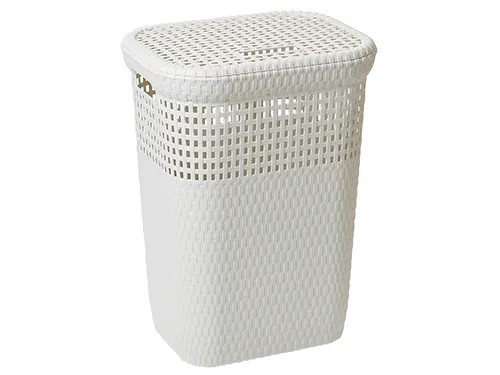 PORTABIANCHERIA RATTAN LT.60 BIAN. - Senza Marca - Vista Principale
