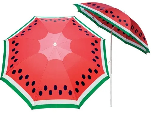 OMBRELLONI SPIAGGIA FRUTTA COCOMERO - Senza Marca - Vista Principale