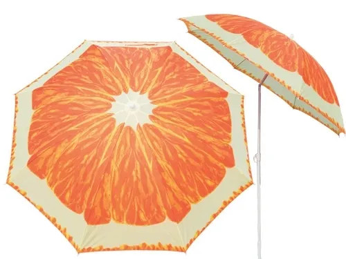 OMBRELLONI SPIAGGIA FRUTTA ARANCIA - Senza Marca - Vista Principale