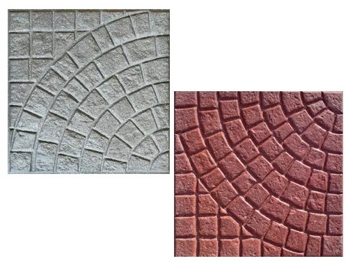 LASTRE VENTAGLIO ROSSO 40X40 - Senza Marca - Vista Principale