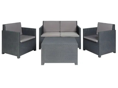 SET RATTAN AURELIA ANTRACITE - Senza Marca - Vista Principale