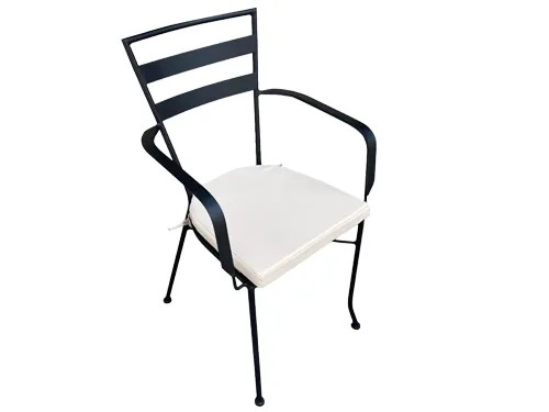 POLTRONE C/CUSCINO INDIE NERE - Senza Marca - Vista Principale