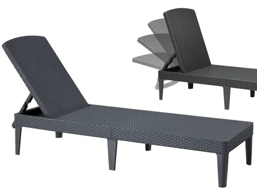 LETTINI RATTAN KETER JAIPUR ANTRACITE - Senza Marca - Vista Principale