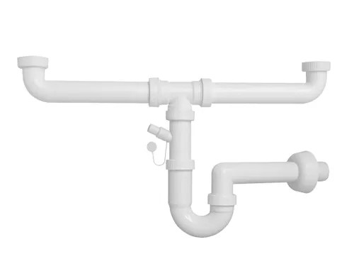 SIFONI PVC 2 VIE BASSO ING. ATT.L.S.-810 - Senza Marca - Vista Principale