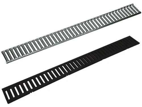 GRIGLIE CANALETTE ZINCATE COMPACT 10x100 cm. - FERPRIME