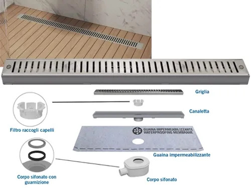 CANALETTE ABS DOCCIA - Senza Marca - Vista Principale