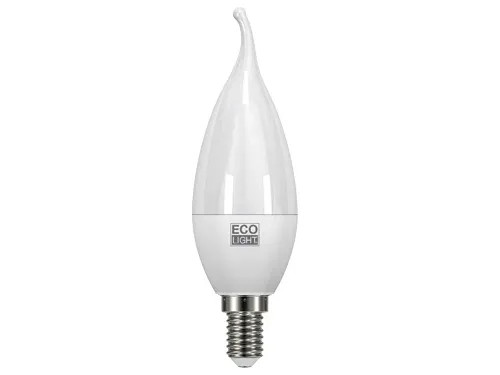 LAMPADINE ECOLIGHT LED E14C.V.6W - Senza Marca - Vista Principale